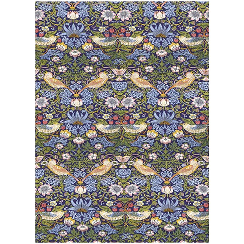 Strawberry Thief Linen Tea Towel
