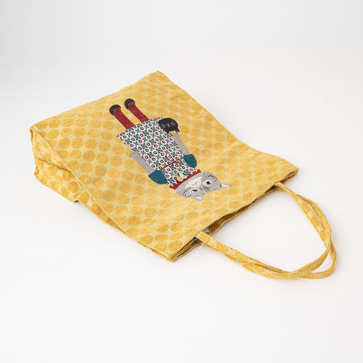 Honey Bean Princess Jacquard Tote - Yellow
