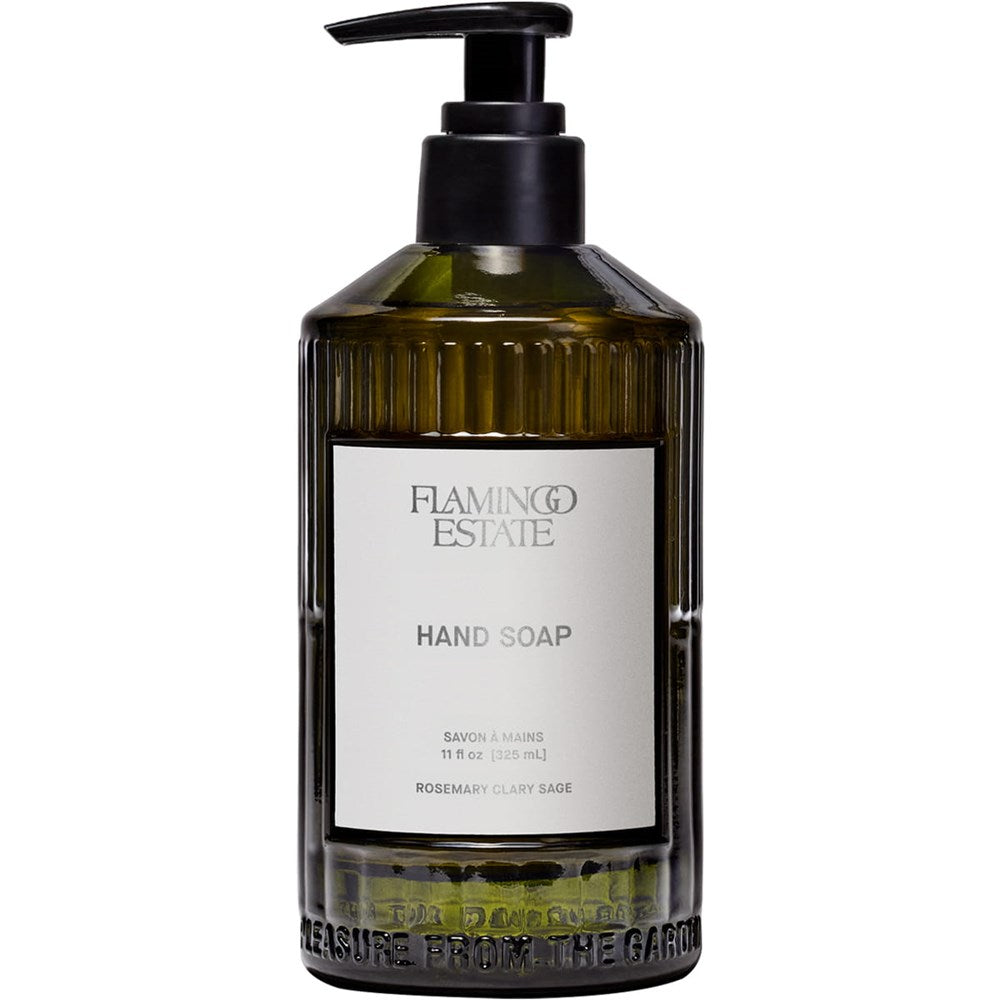 Rosemary Clary Sage Glass Hand Soap