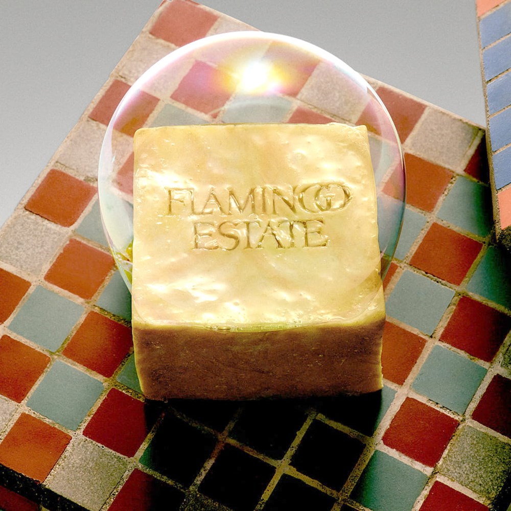Golden Pollinator Bath Soap Brick